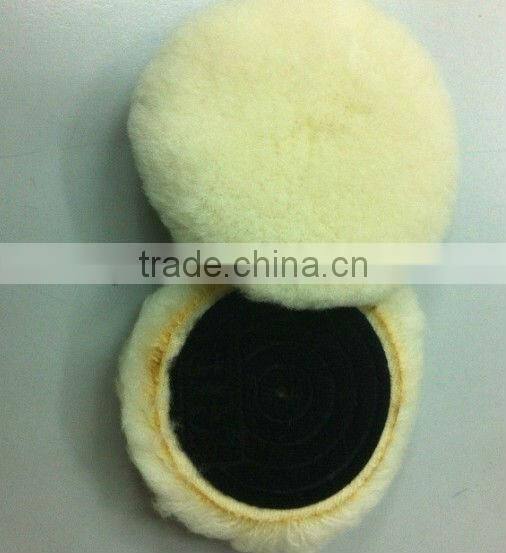 wool compounding Pad/wool polishing bonnet