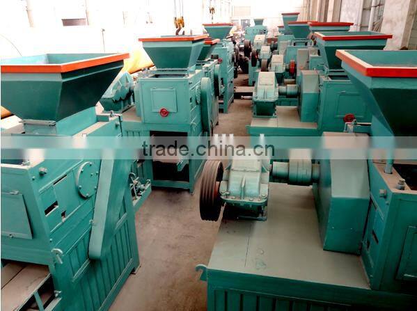 Environmental dry powder briquette machine