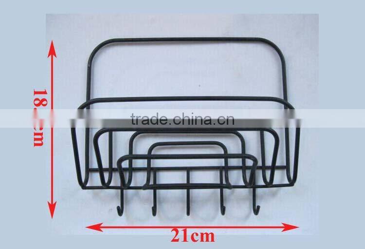 Wall hanging 5-Tier Letter & Magazine Rack And Keys Holder