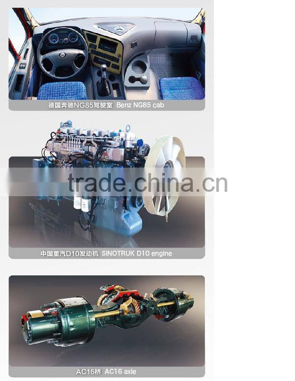 HOHAN 6x4 engineering dump truck for sale