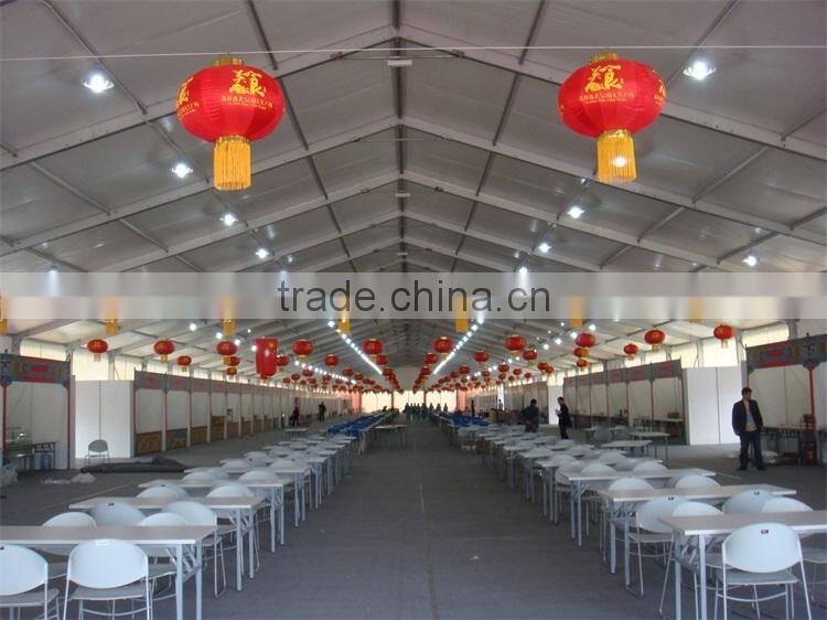 Hot sale high quality curve aluminum structure material stretch tent fabric waterproof