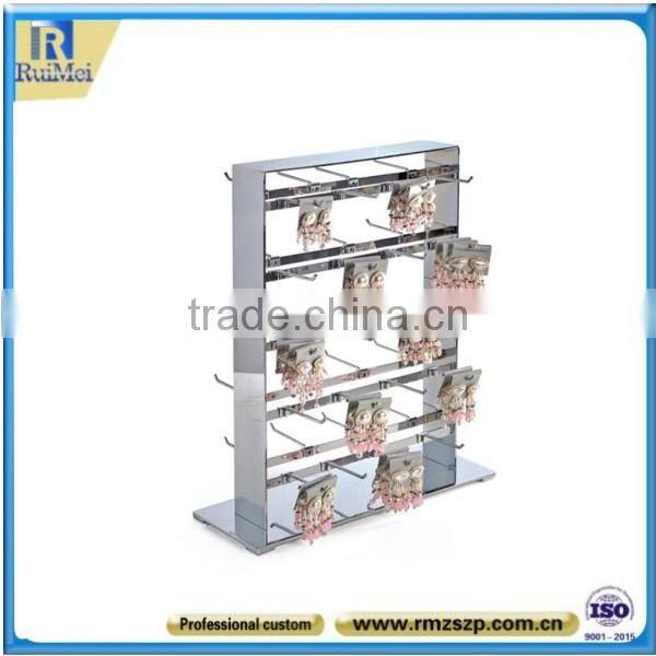 2-Way Counter-top Metal Necklace Display Holder Rack
