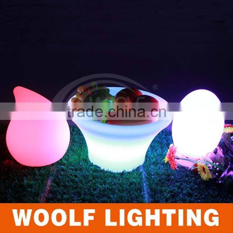 Garden/Night Club/Home LED High Flower pot LED fruit pot Planter