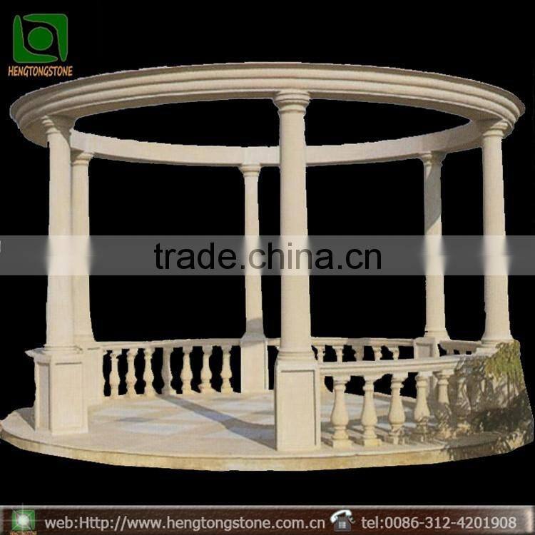Natural Marble Stone Garden Gazebo
