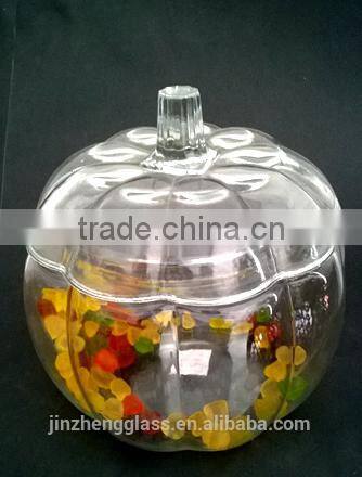 Hand Press pineapple glass jar