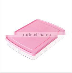 Wholesale Stock Small Order Kitchen Plastic Food Seal Crisper Box