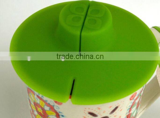 silicone cup cover secure tea bag holder
