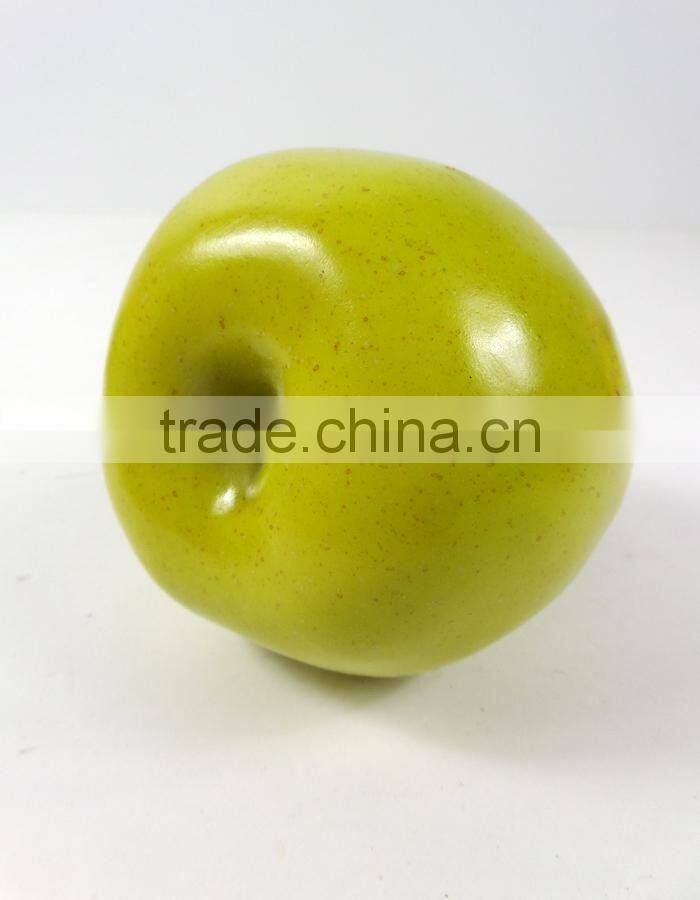artificial PE green apple for decoration