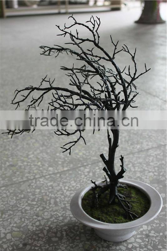 factory new product self design wire line inside potted plant led lighting tree