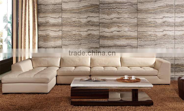 modern white marble top coffee table for living room furniture