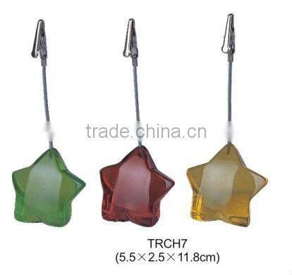 Star shape Name Card Holder