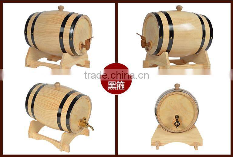 Exquisite handmade wood wine barrel