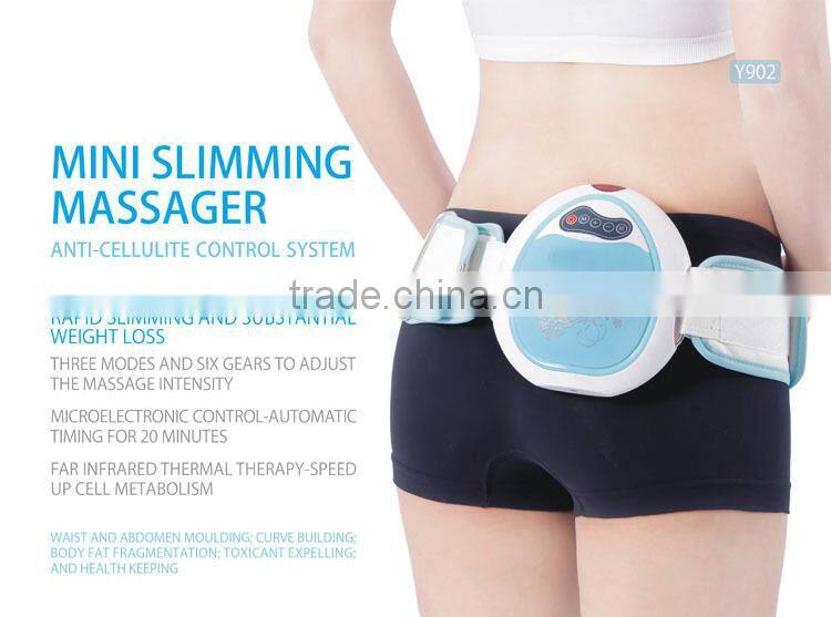 Body slimming belt with infrared heating