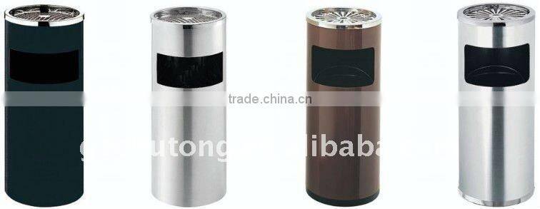 Newest design Hotel passageway ashtray rubbish bin