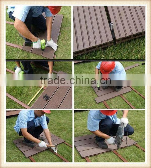 wooden polymer marine wpc deck floor