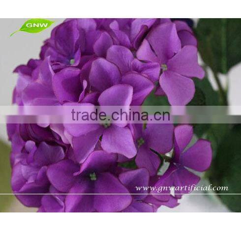 GNW FLH09 Chinese Festival Beautiful Silk Blossom Artificial Hydrangea Flower Home Decorative Wreaths