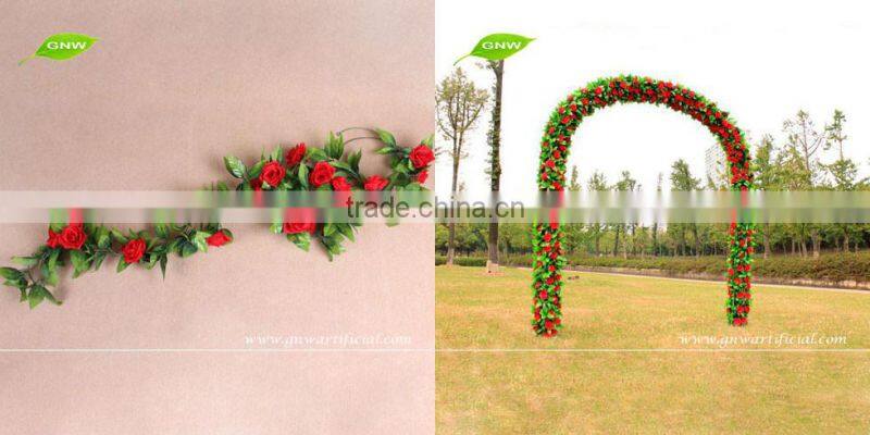 GNW FLV09 Artificial Wedding Flower Arch All Kinds of Decorative Flower Vines