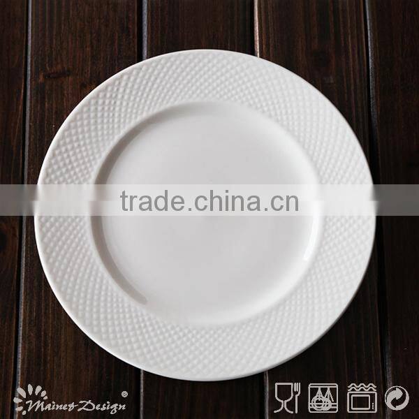 2017 color box embossed porcelain dinner sets
