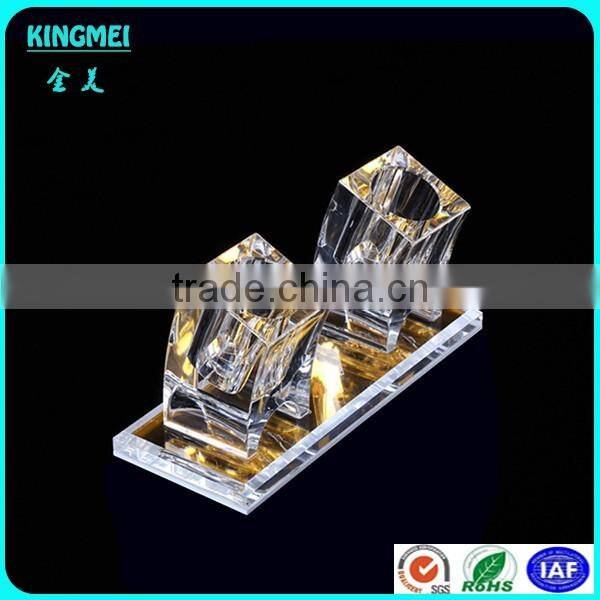 Desktop pop acrylic microphone display holder