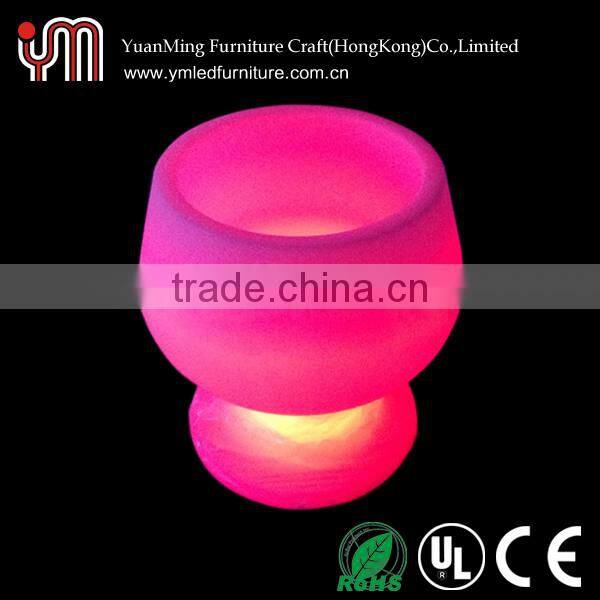 square lighting cooler/ice square container/led ice bucket