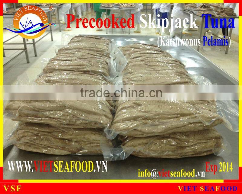 PRECOOKED SKIPJACK TUNA LOIN