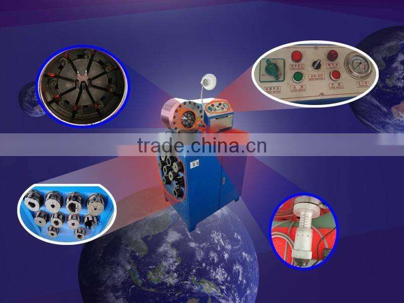 FY91A 1/4" to 2" 4 wires hydraulic water hose crimper For sale