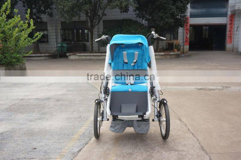 stroller bike with safety harness