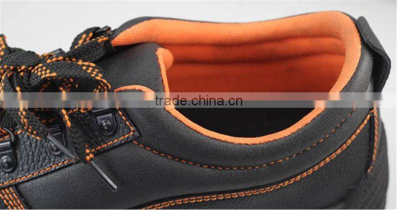 NMSAFETY new design S3 standard steel toe cap double PU injection hard work shoes
