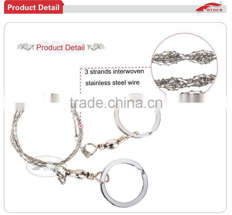 Stainless Steel Outdoor Survival Emergency Wire Saw