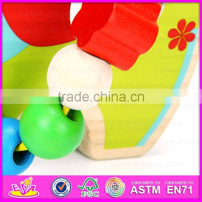 2016 newest baby wooden animal toy,most popular small wooden animal toy W11B092