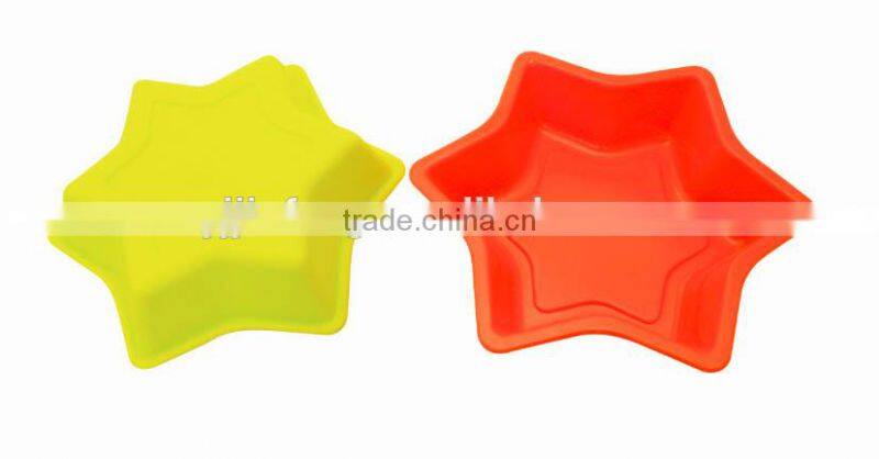 Star shape Silicone Baking cup / Cookie cup Cookie moulds