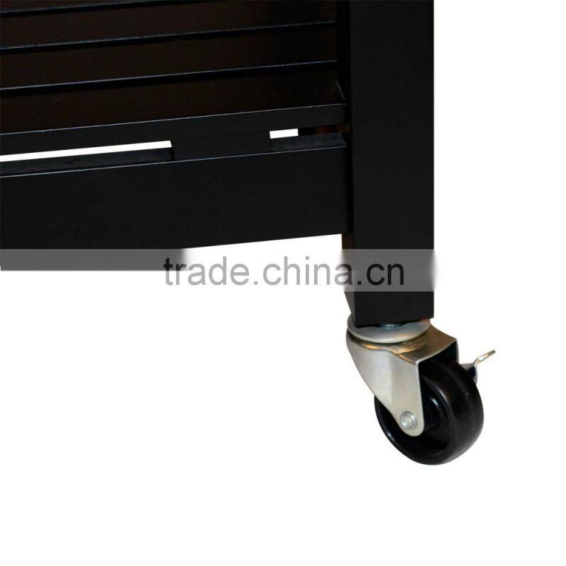 Hot bamboo service dining trolley