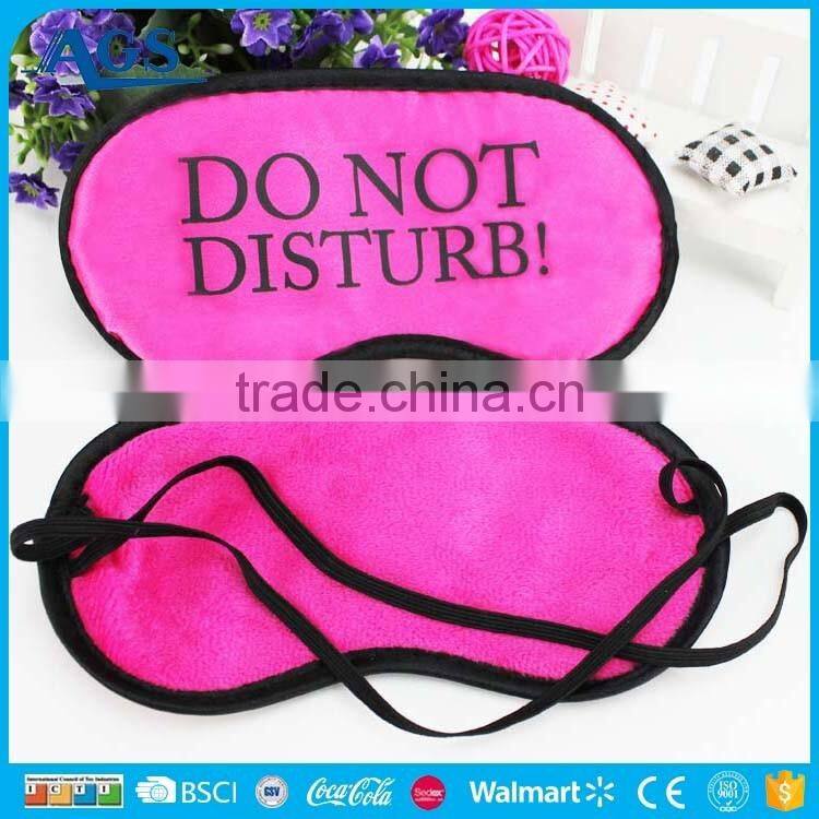Sweet Animal Cartoon Polyester custom eye mask with logo