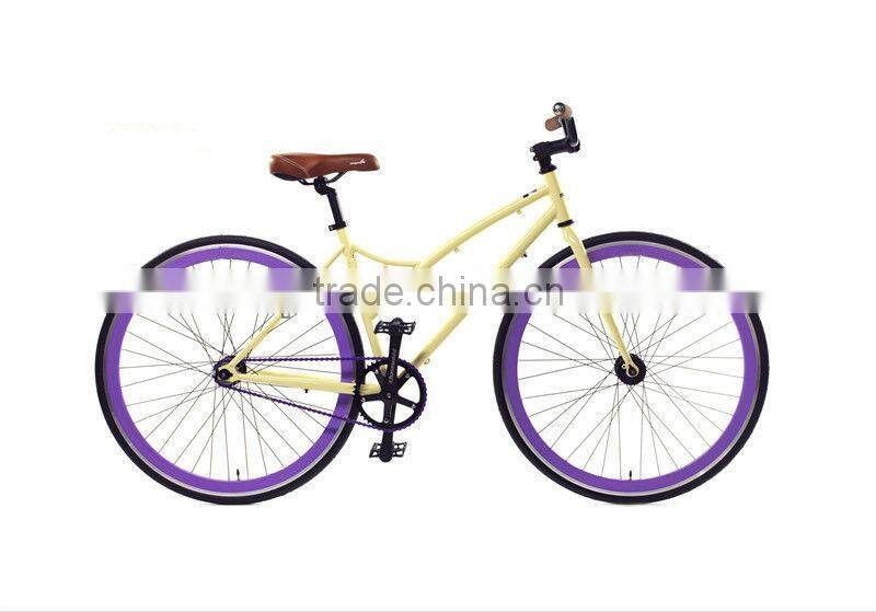 700C Lady model fixed gear bike