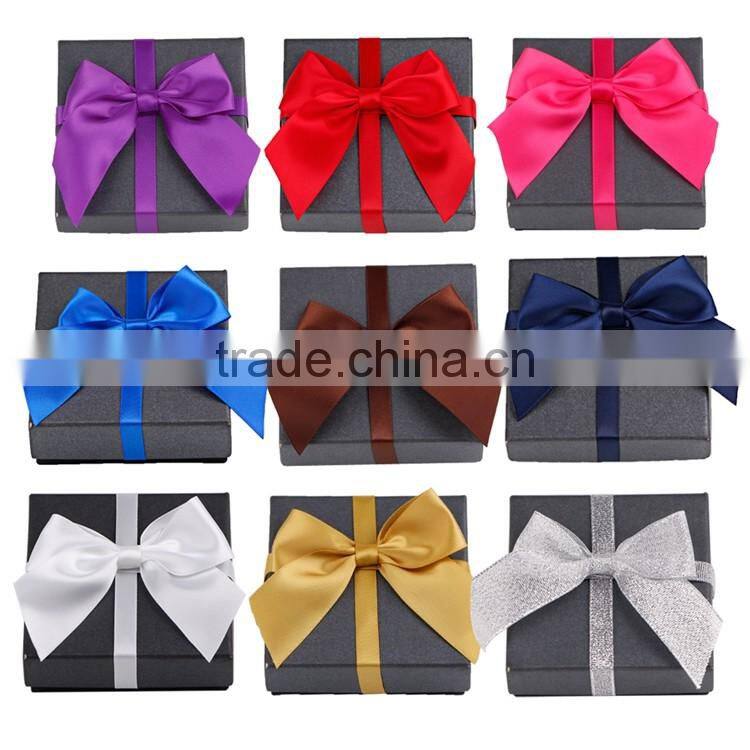 Personalized Pre-made Satin Ribbon Bows