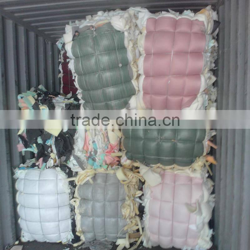 Furniture / mattress foam scrap PU foam scrap bra foam scrap( pure colour &Mix colour)
