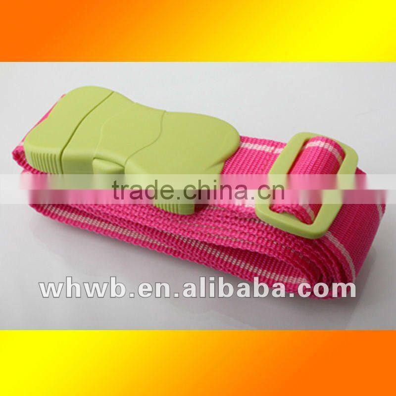 Simple luggage seat belt