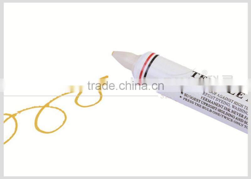 Factory direct wholesale Rubber buib Yellow textile marker net weight 90g/pc STMS25-Y/B/R