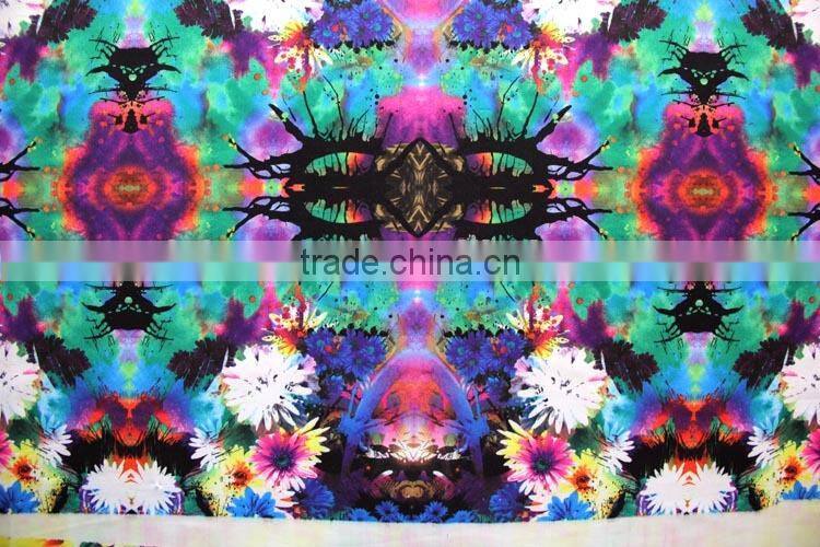 fashion fabric techno print ,high quelity