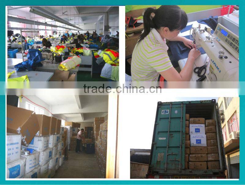 high visibility children winter coat with concealed hood