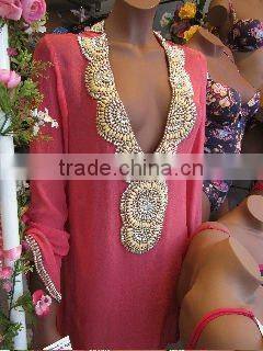 hand Embroidered Kaftan