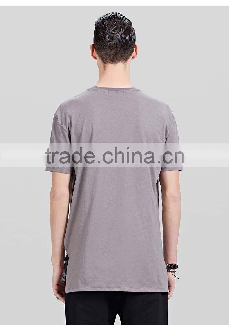 2017 Fashion New Design casual tshirt t shirt men wholesale