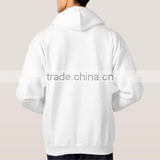 new style design custom print solid color long sleeve hoodie men