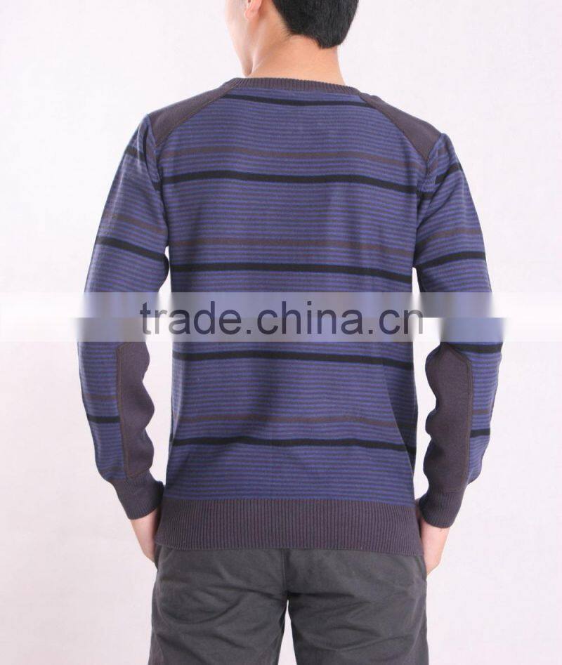 Custom Crew Neck Fashion Men Winter Sweaters For 2015