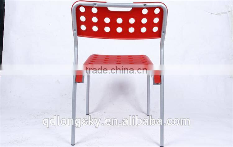 LS-4017 plastic PP famous modern design chair for living room cafe restaurant