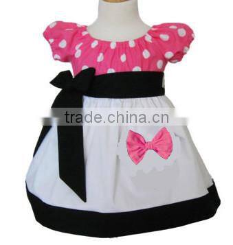wonder kids clothing stripe girl back to school wear Wholesale girls dresses stripe children's dress