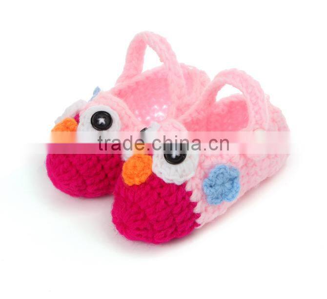 cute handmake crochet shoes baby fashion shoes