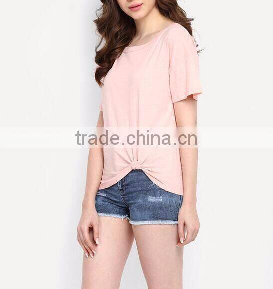 Women blank tshirt 95% cotton 5% elastane t shirt