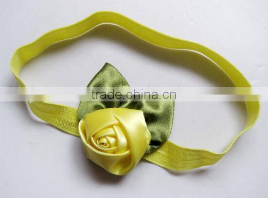 handmade flower baby bow headband