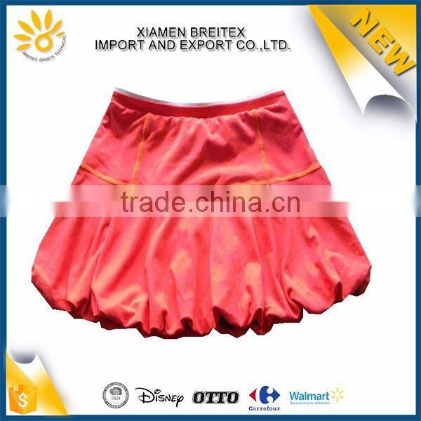 Factory price latest fashion fitness golf sports women skirts